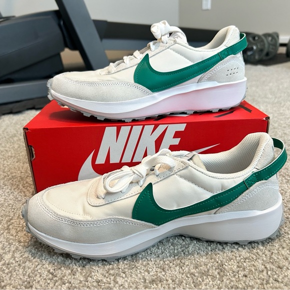 Nike Shoes - Nike Waffle Debut Green/White
